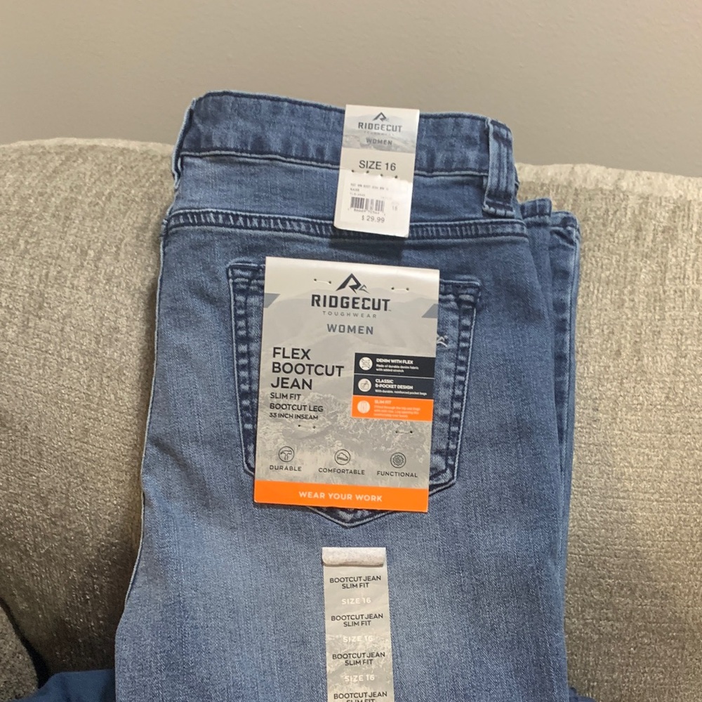 Ridgecut Women's Classic Blue Bootcut Jeans